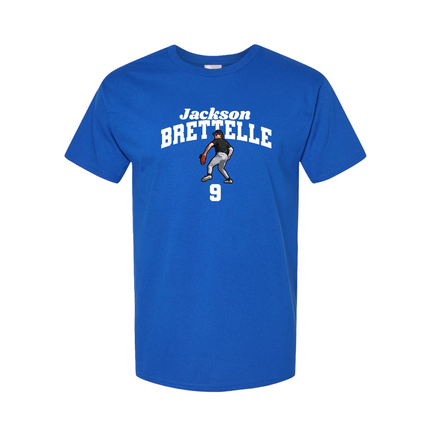 Youth Tee — Signature Arch in Royal