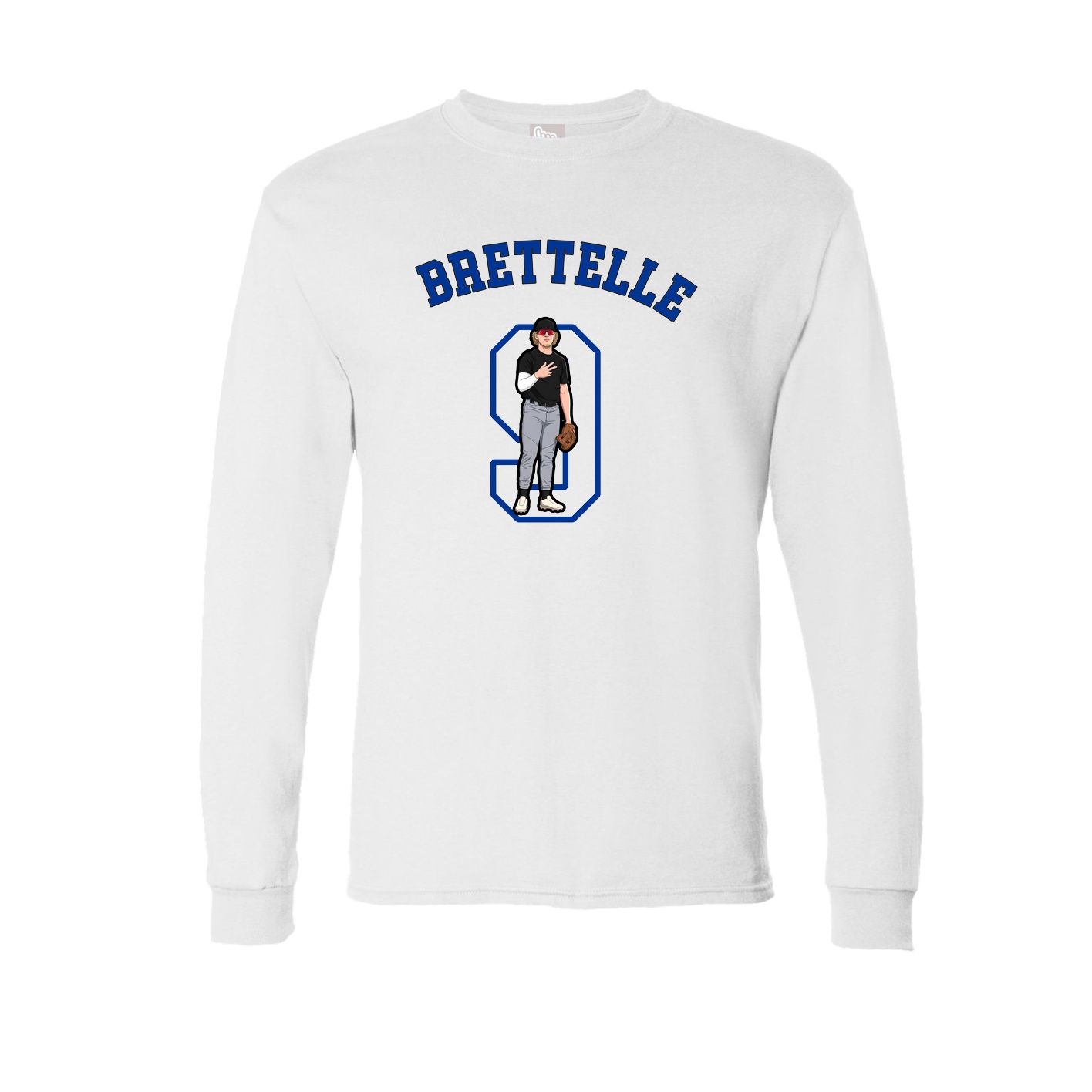 Long Sleeve Tee — Shirsey Arch in White