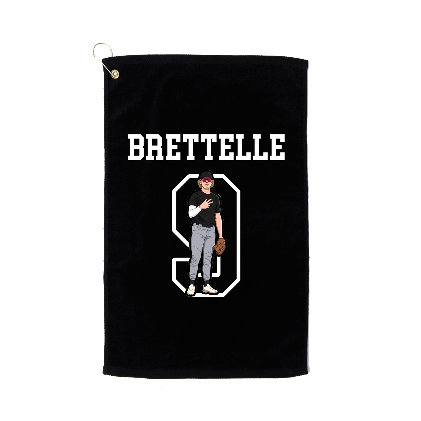 Golf Towel — Shirsey in Black