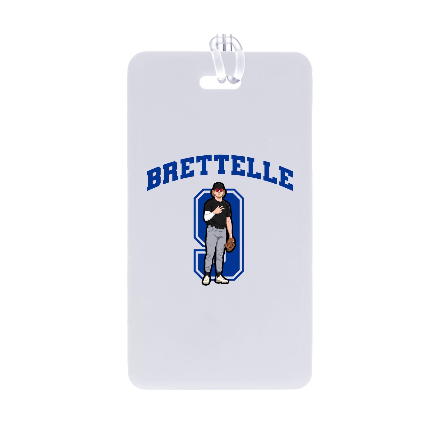 Bag Tag — Number in Classic