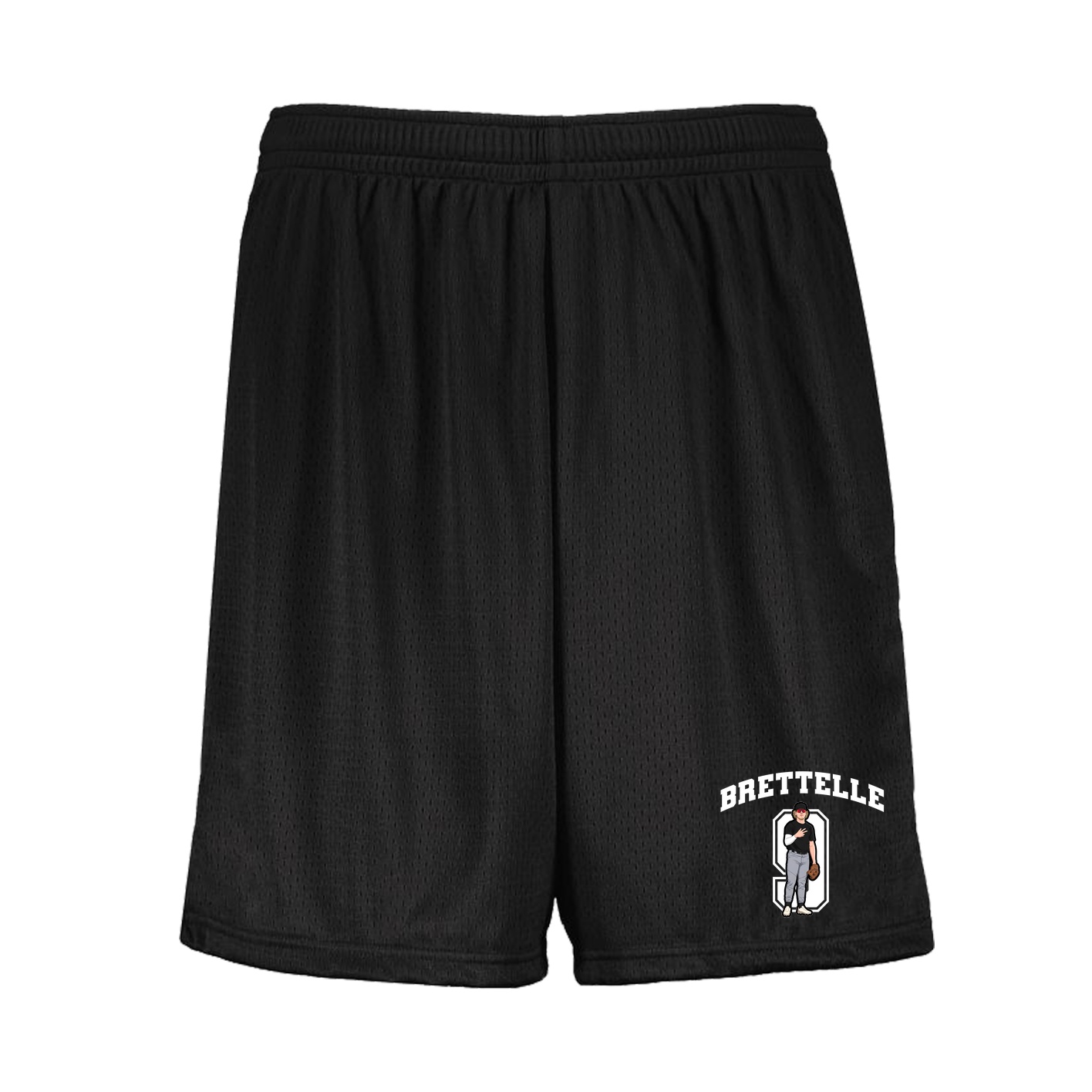 Shorts — Number in Black