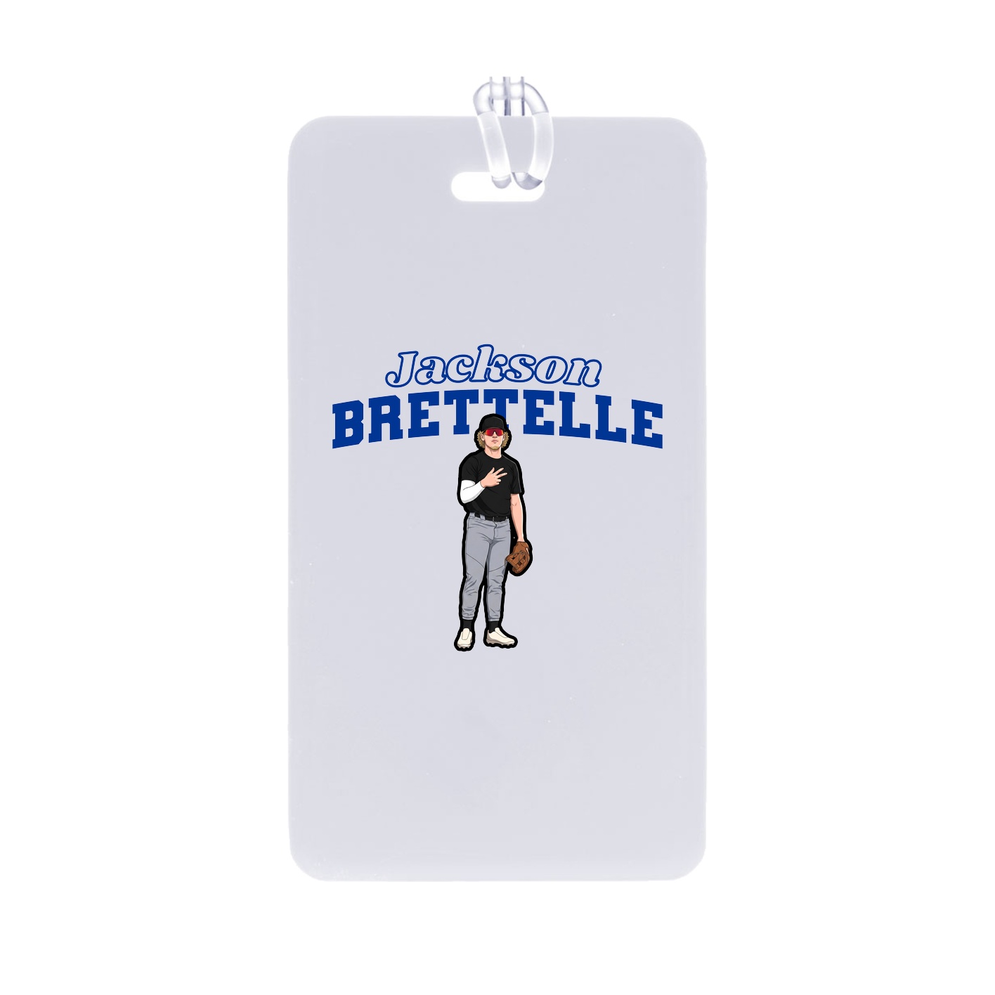 Bag Tag — Name Arch in Classic