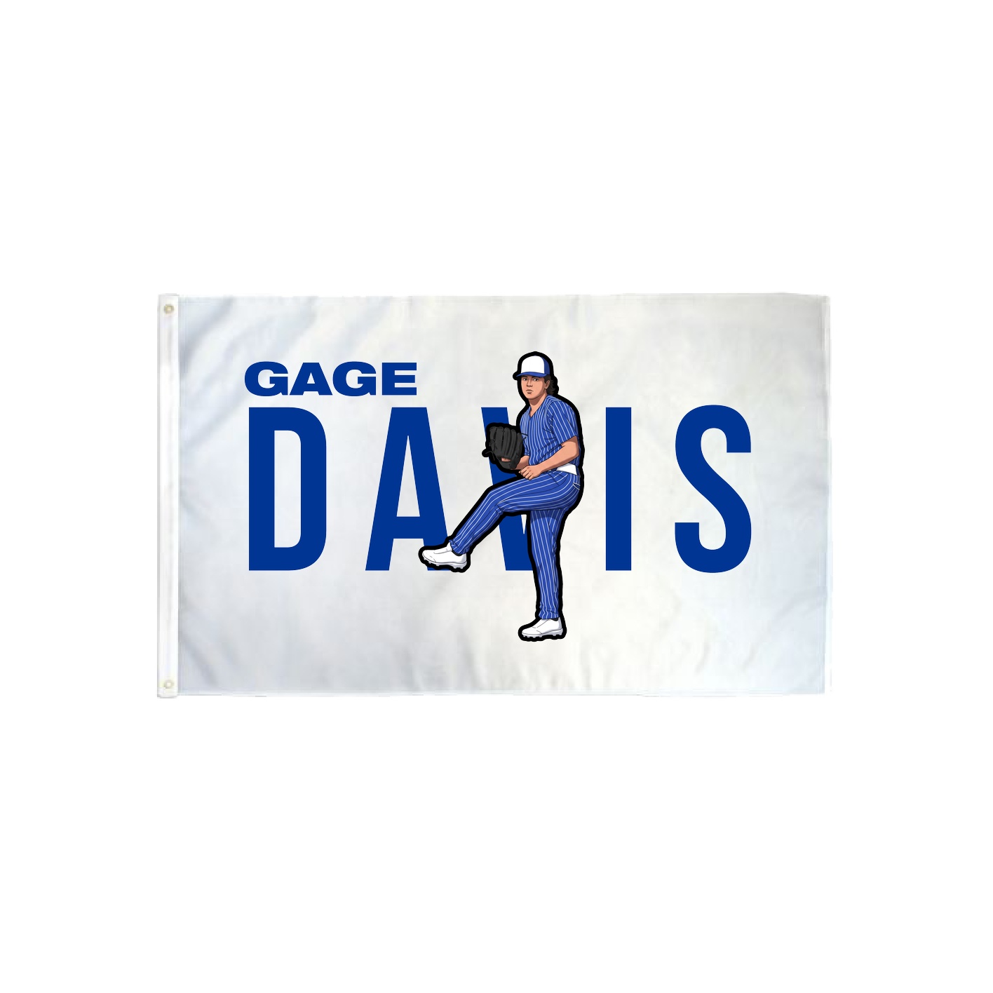 3x5 Flag — Player Name in Classic