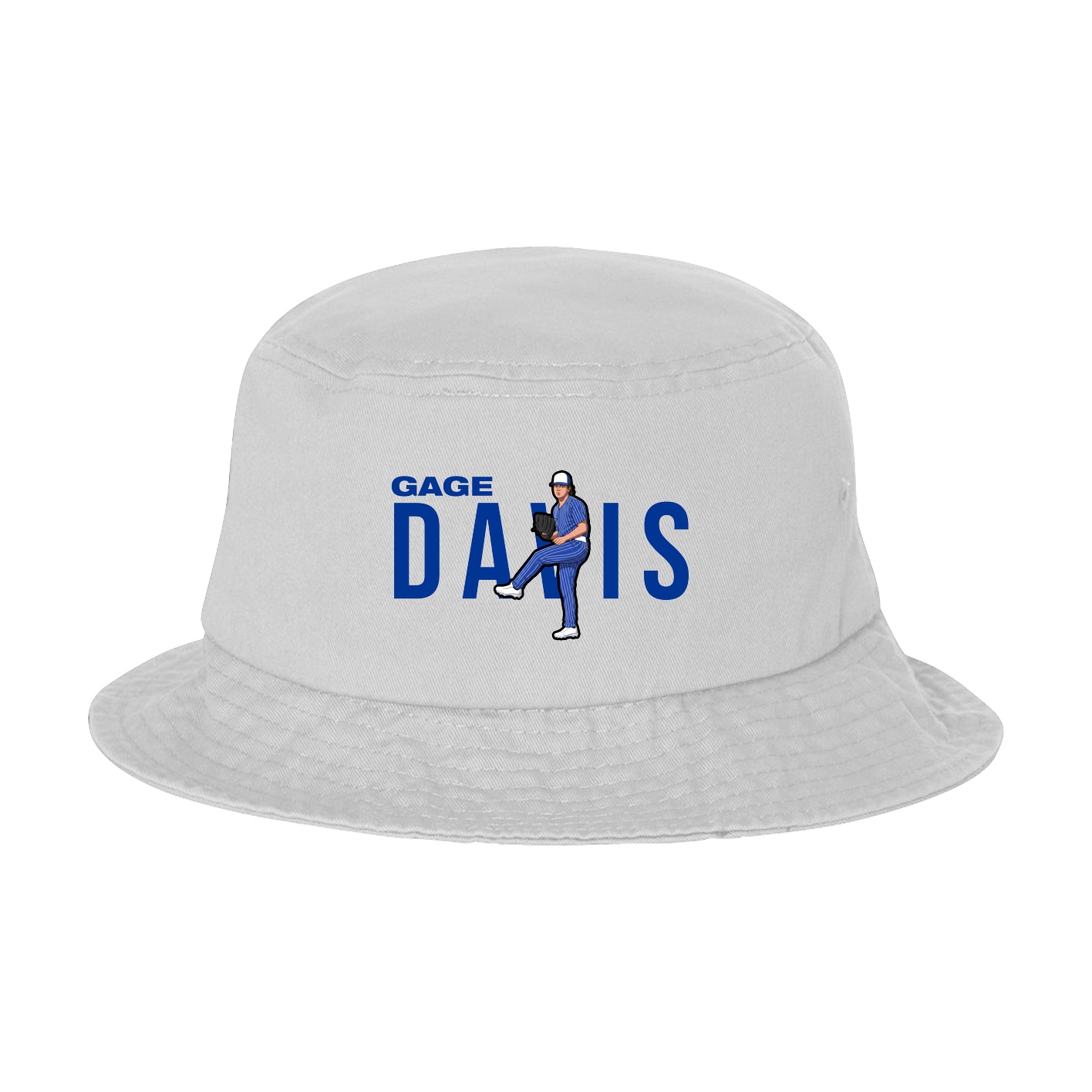 Bucket Cap — Player Name in White