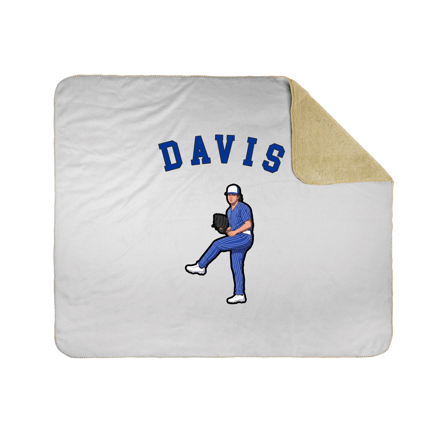 Throw Blanket — Shirsey Arch in White