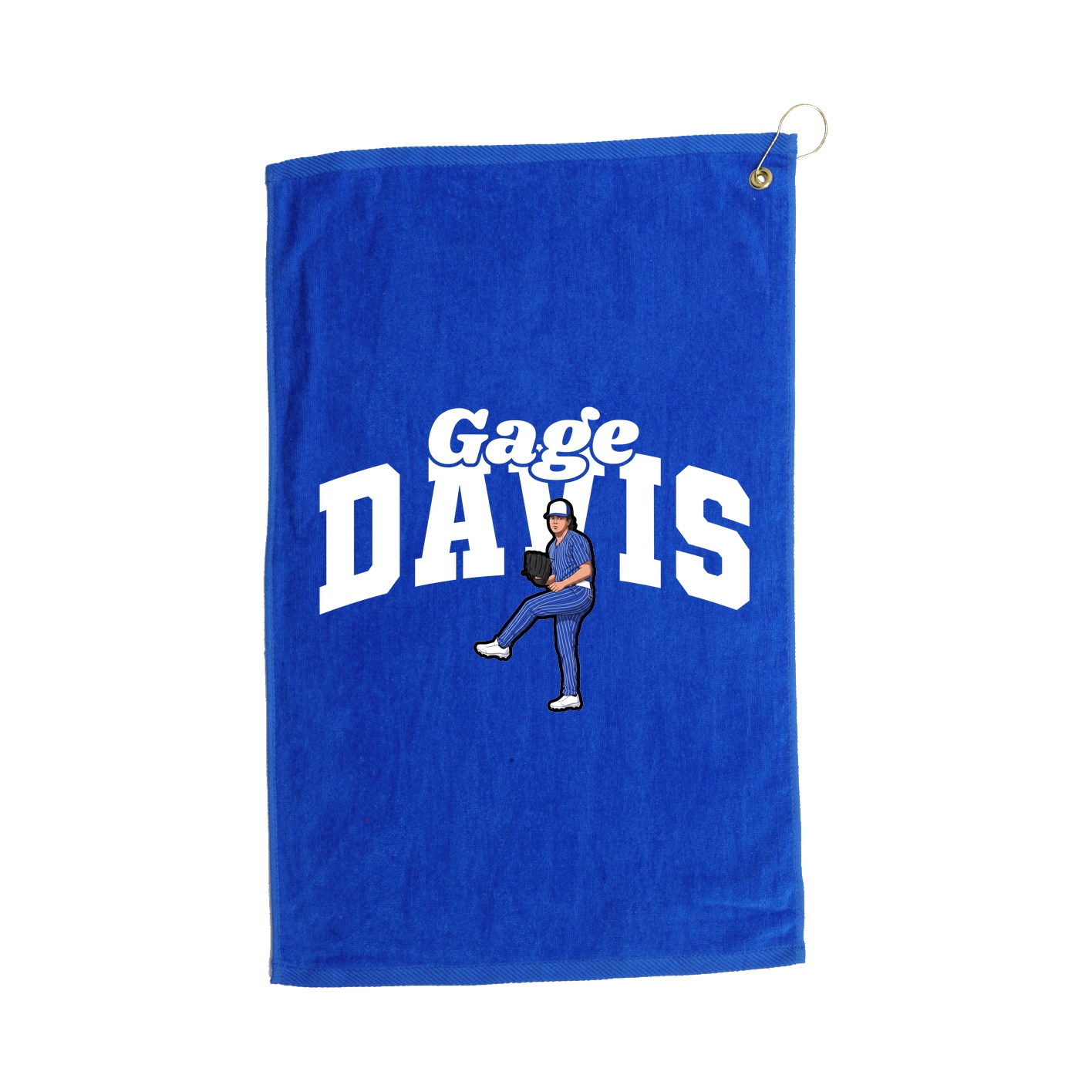 Golf Towel — Signature Arch in Royal