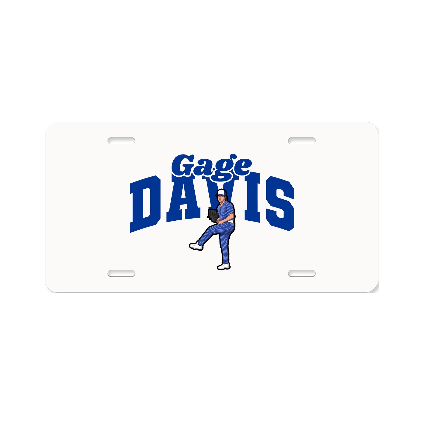 License Plate — Signature Arch in Classic