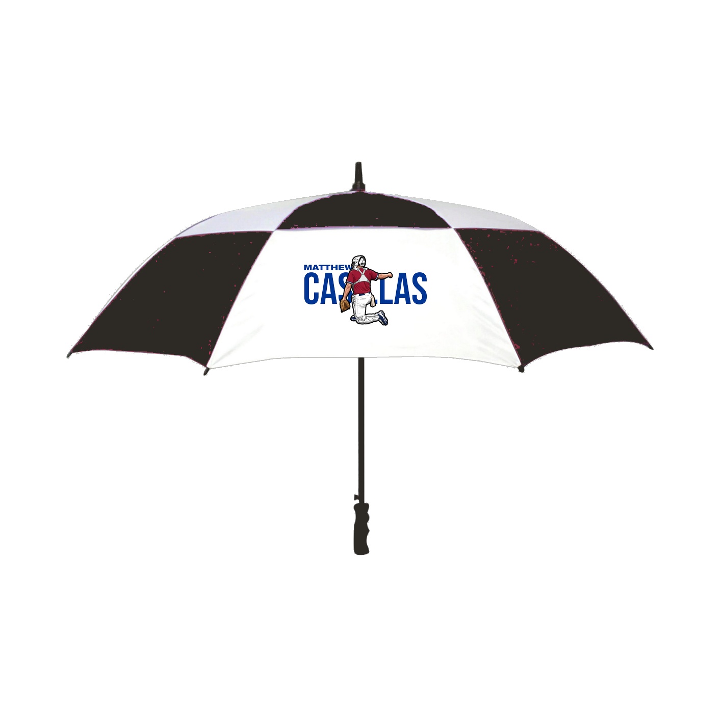 Golf Umbrella — Player Name in Black