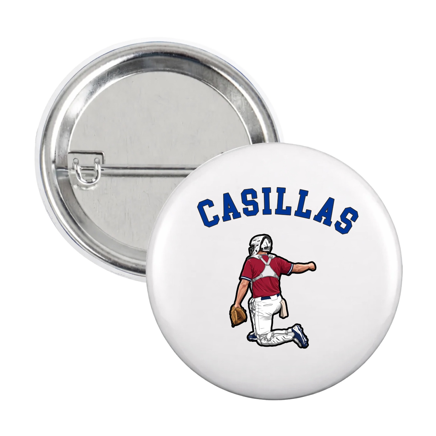 Game Day Button — Shirsey Arch in White