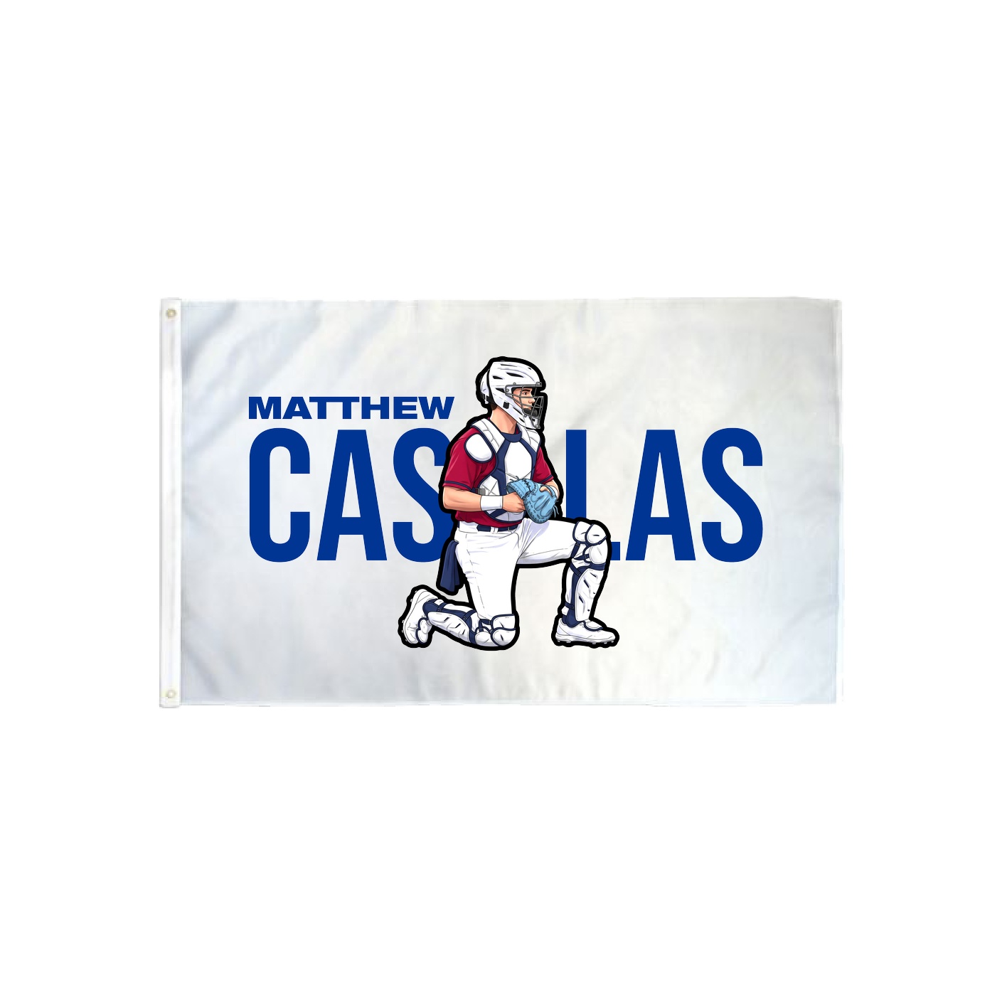 3x5 Flag — Player Name in Classic