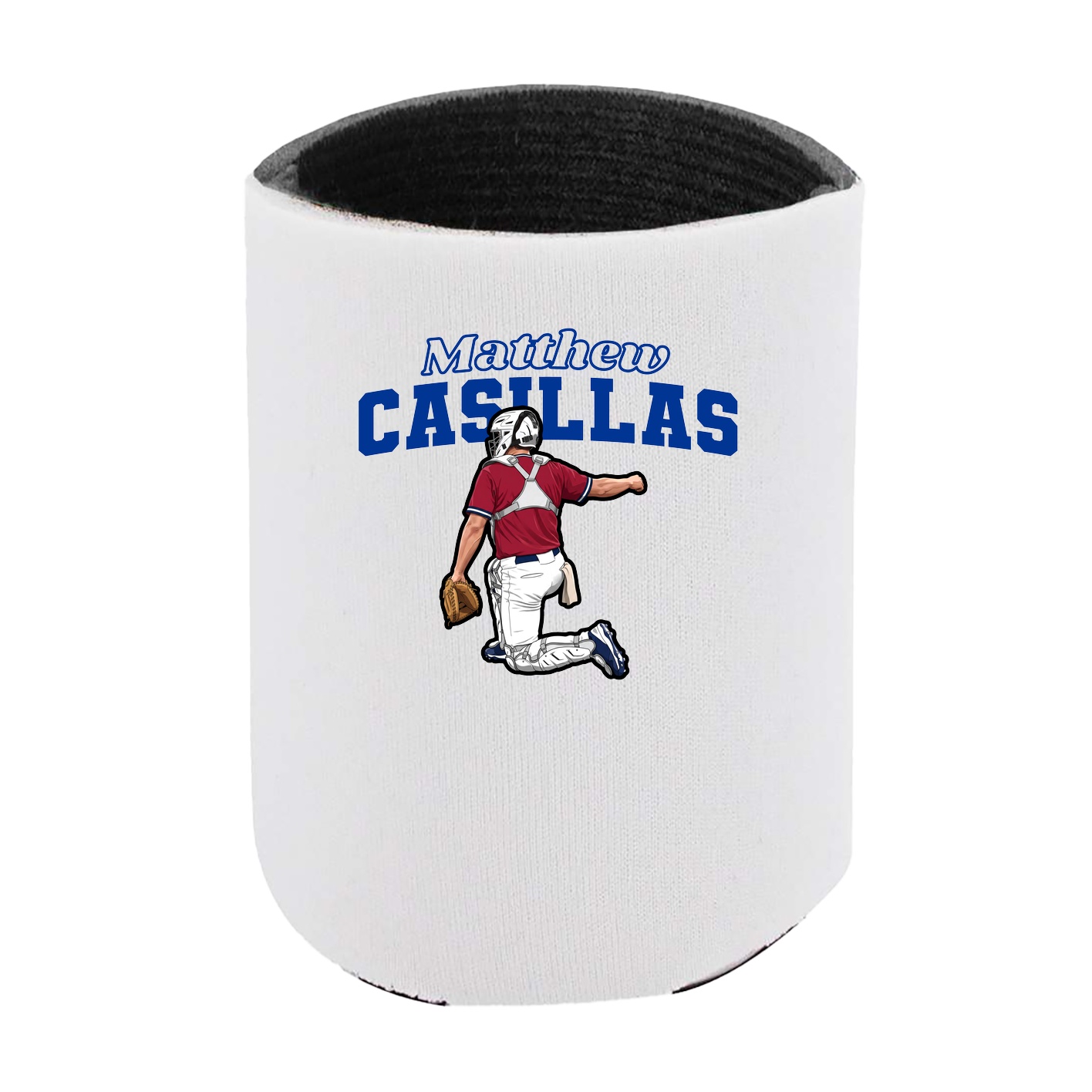 Can Holder — Name Arch in White