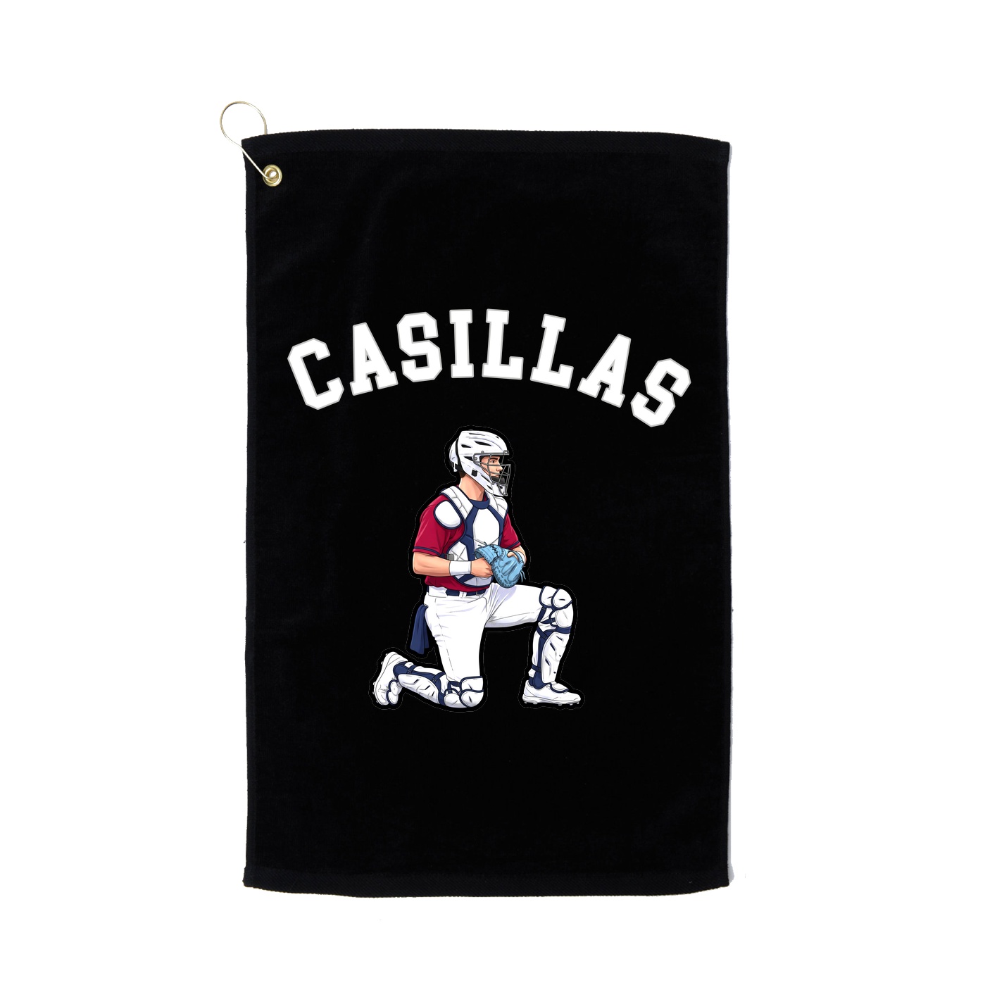 Golf Towel — Shirsey Arch in Black