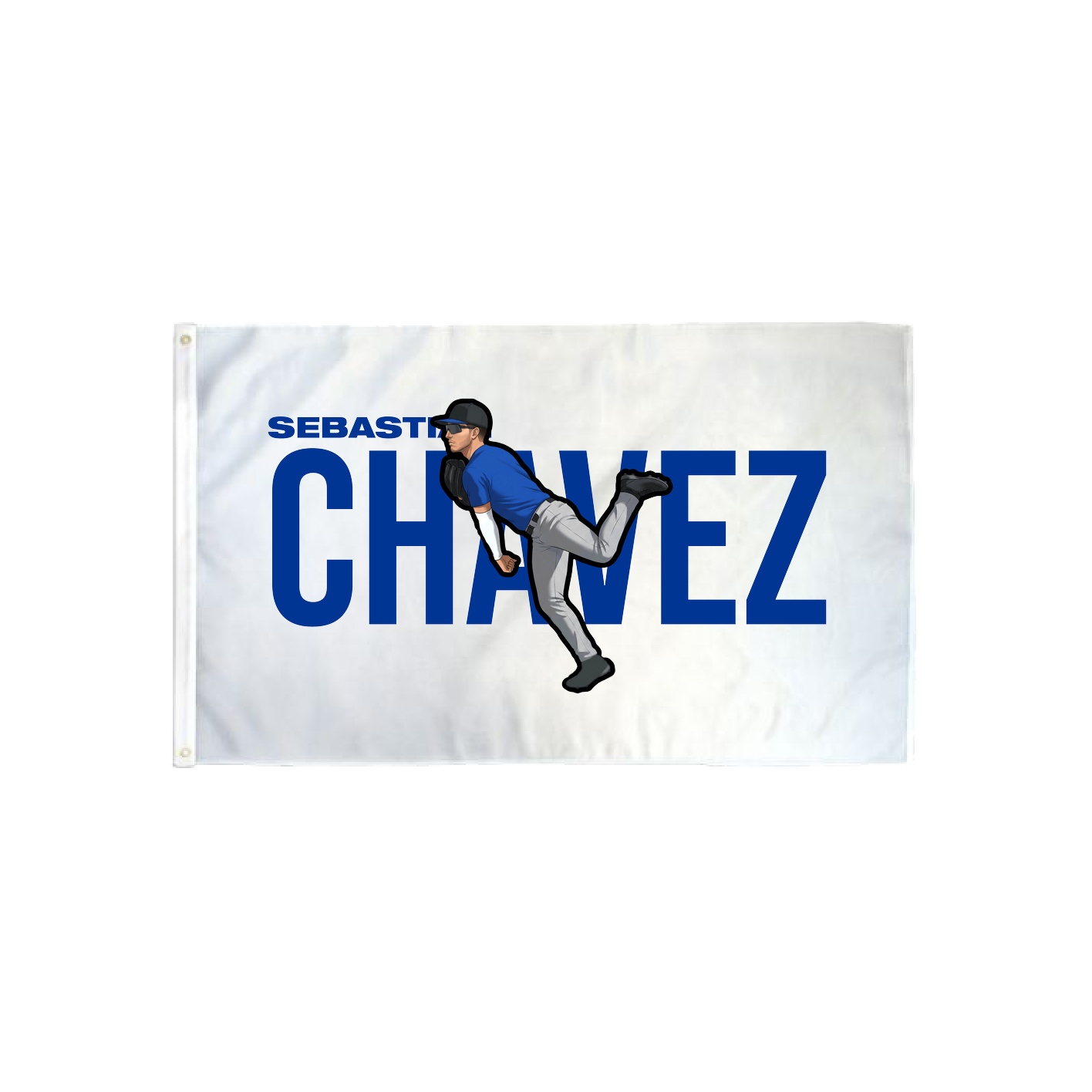 3x5 Flag — Player Name in Classic