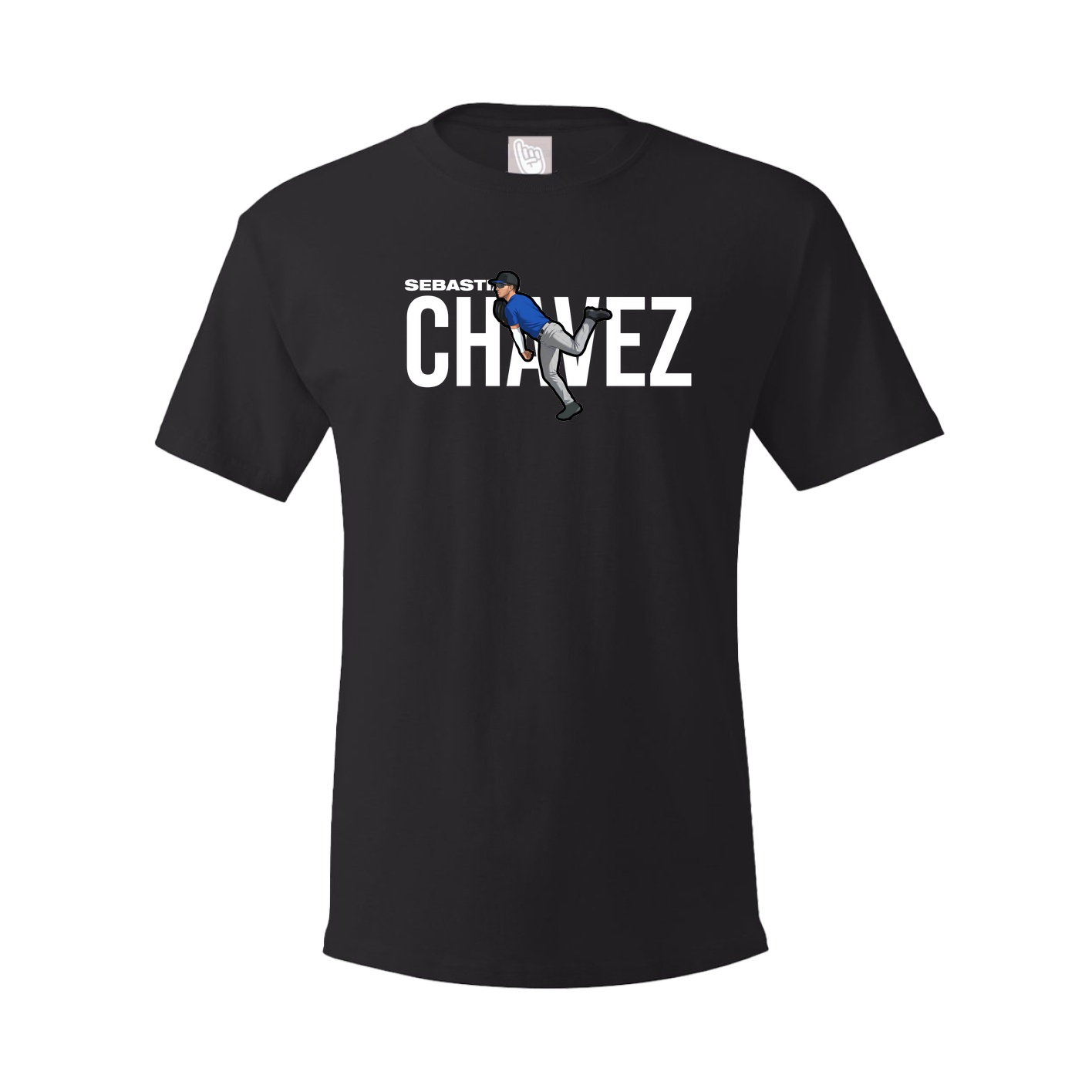 Youth Tee — Player Name in Black