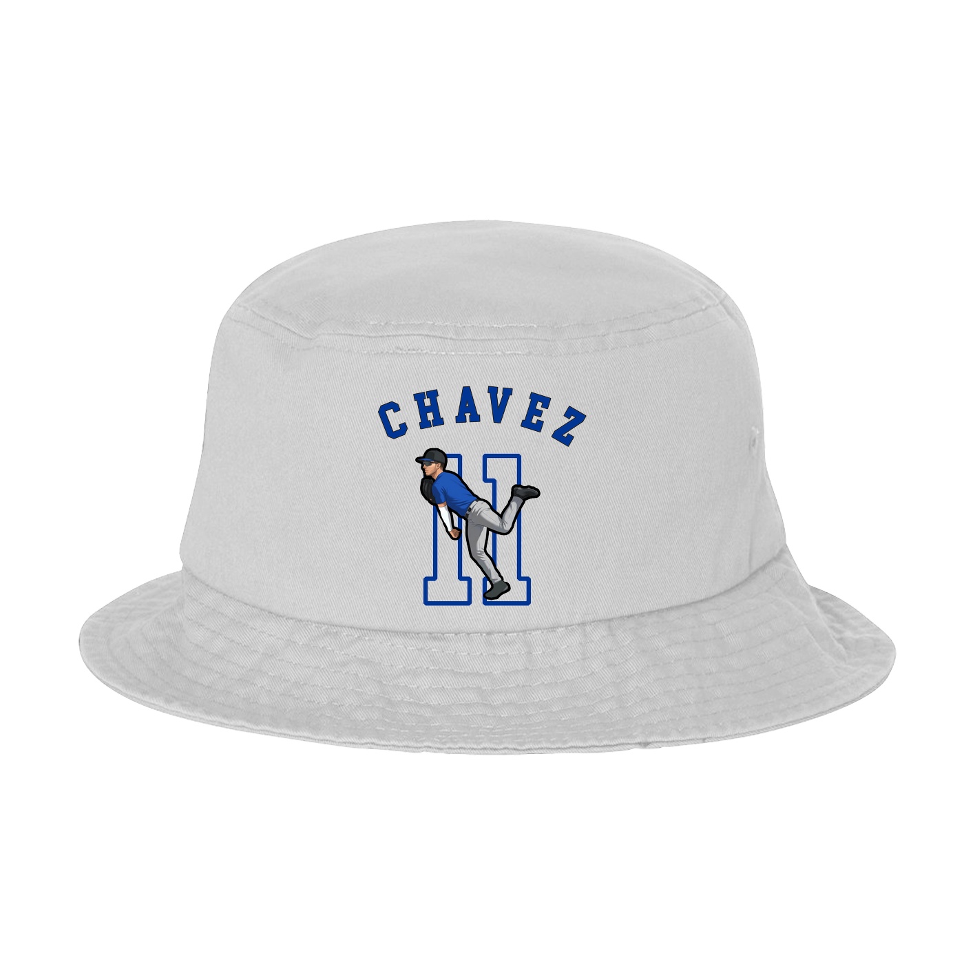 Bucket Cap — Shirsey Arch in White