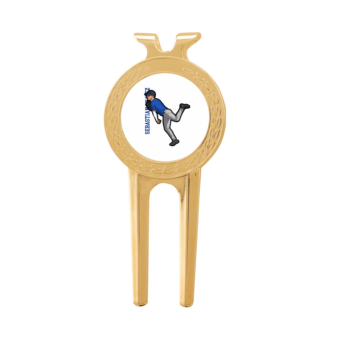 Divot Tool with Ball Marker — Name Vertical in Classic
