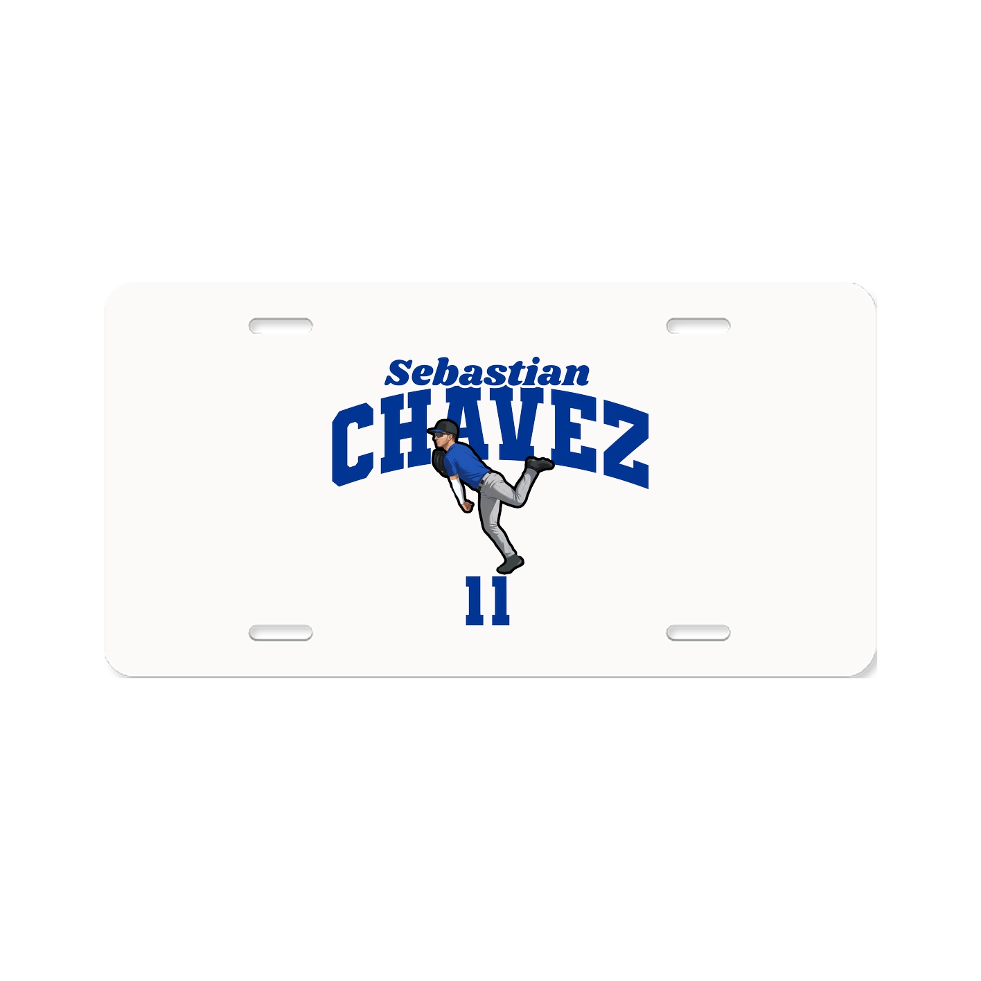 License Plate — Signature Arch in Classic