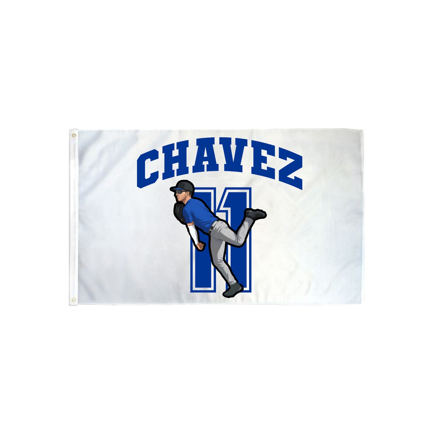 3x5 Flag — Number in Classic