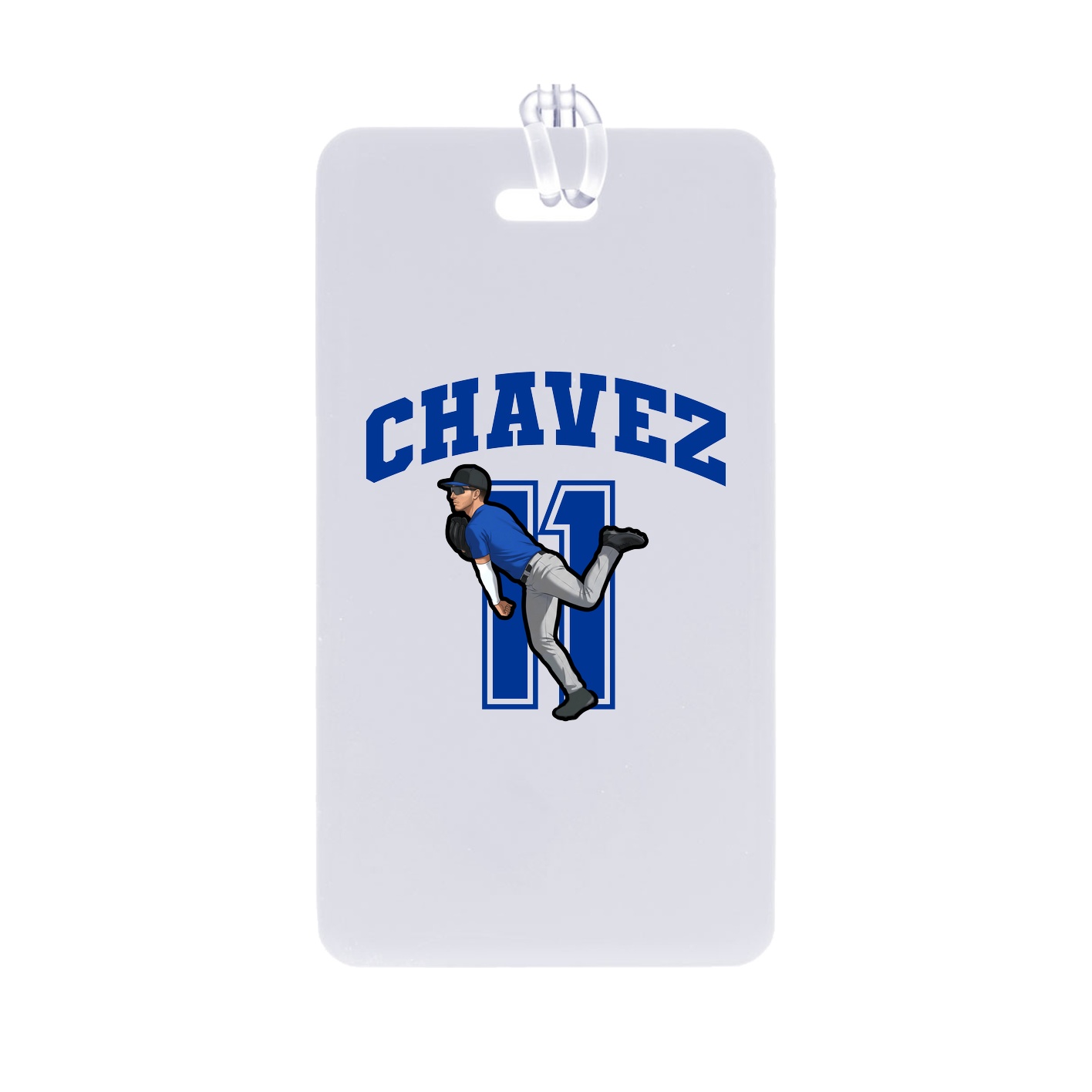 Bag Tag — Number in Classic