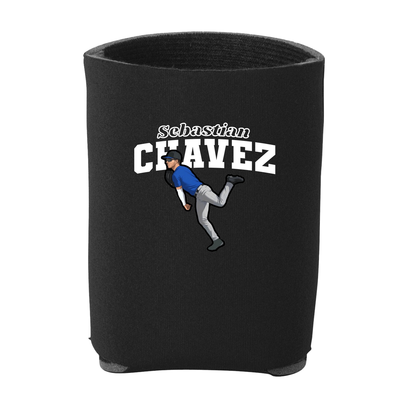 Can Holder — Name Arch in Black