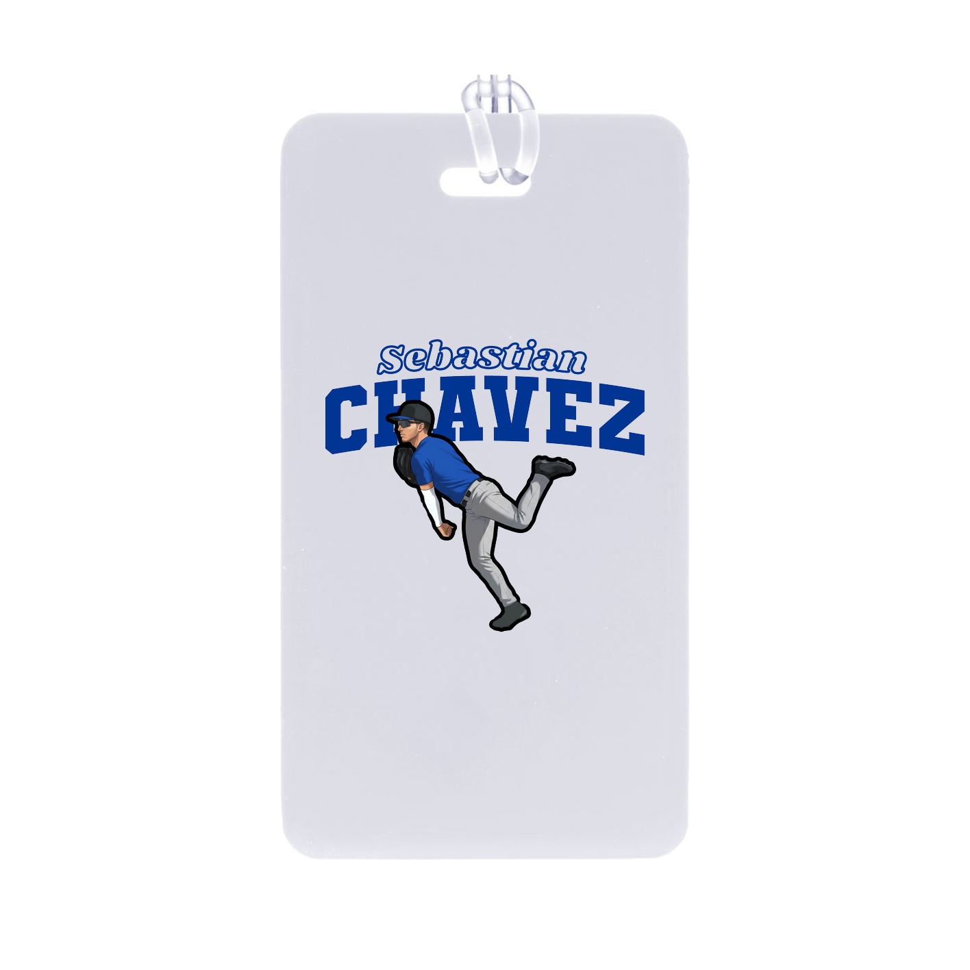 Bag Tag — Name Arch in Classic