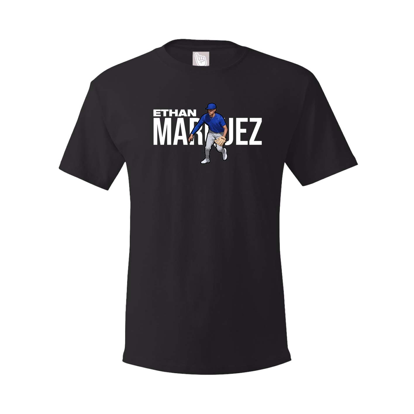 Youth Tee — Player Name in Black