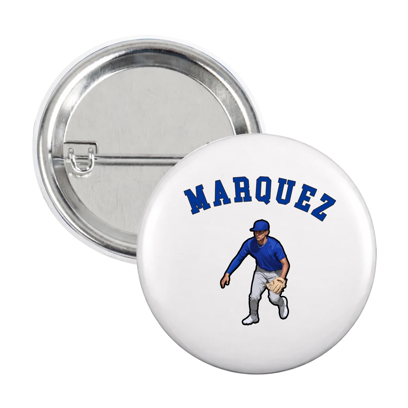 Game Day Button — Shirsey Arch in White