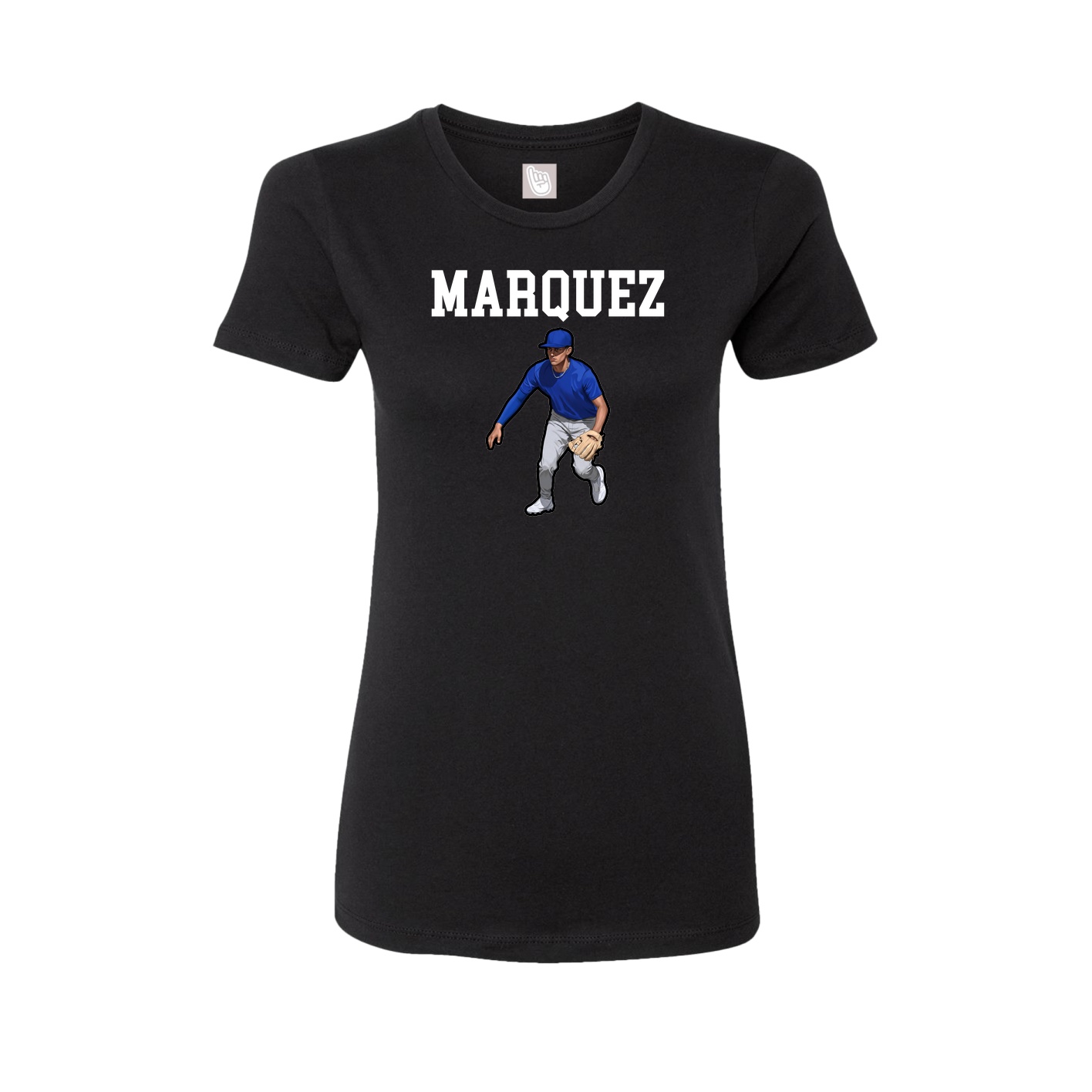 Fitted Women's Tee — Shirsey in Black