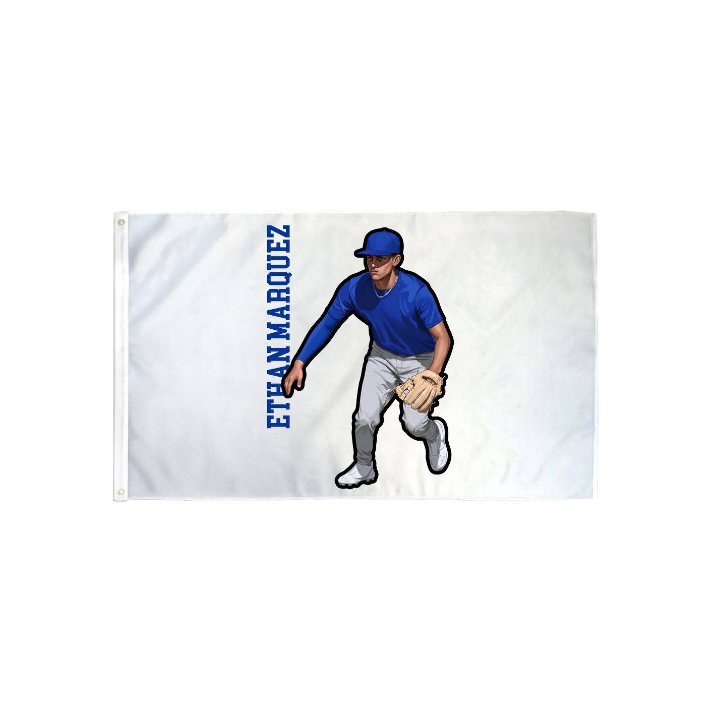 3x5 Flag — Name Vertical in Classic