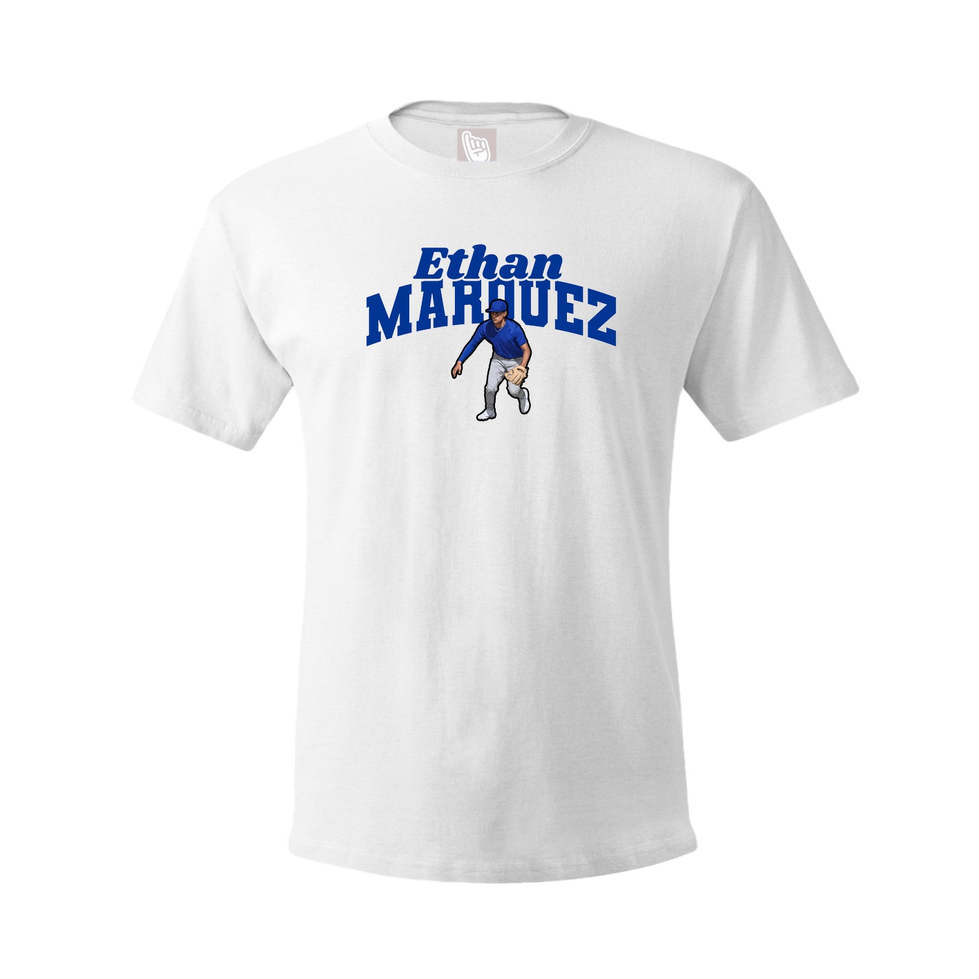 Youth Tee — Signature Arch in White