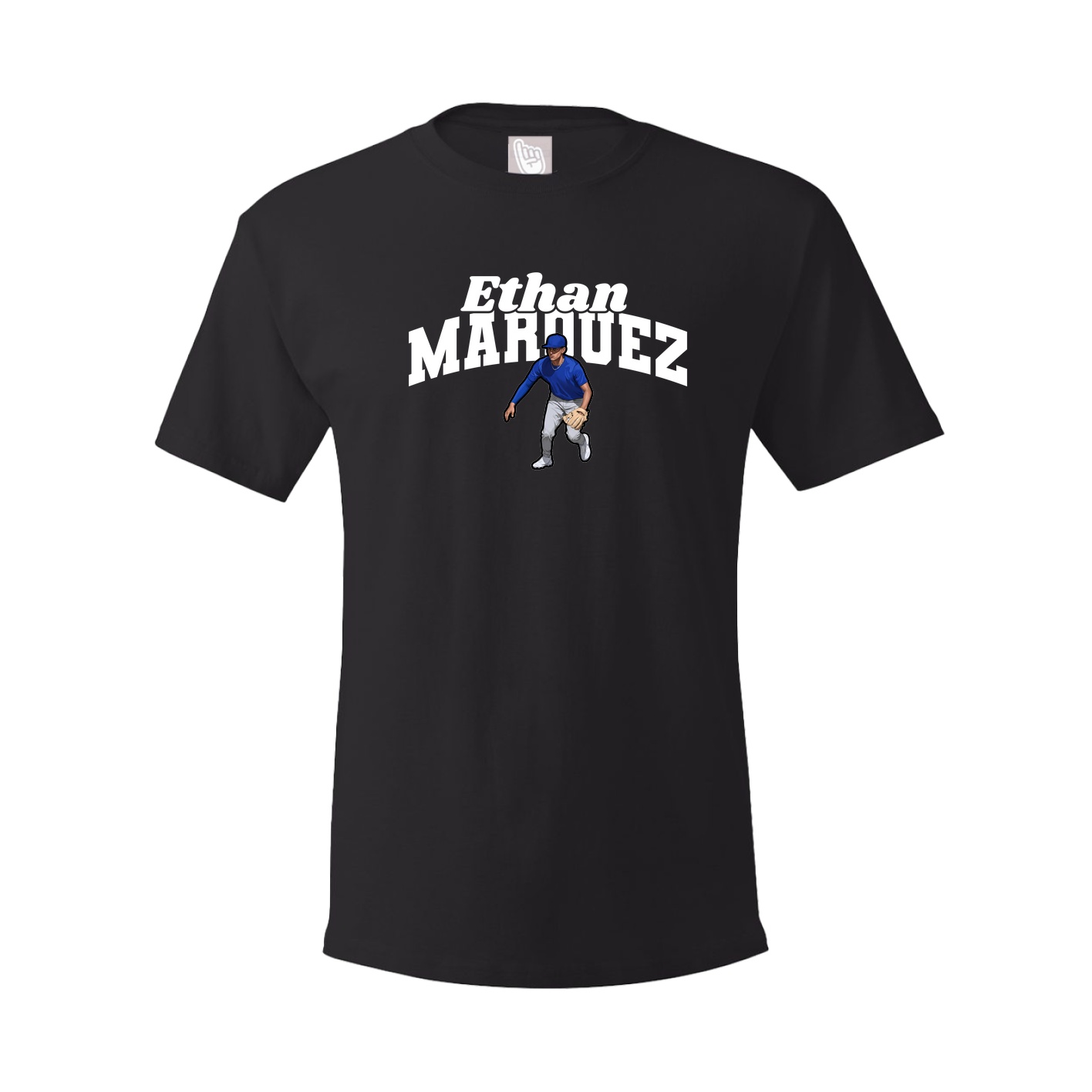 Youth Tee — Signature Arch in Black