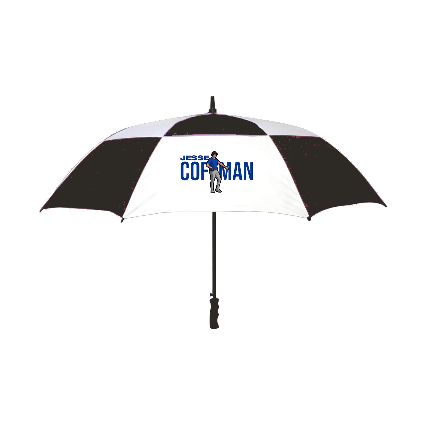 Golf Umbrella — Player Name in Black