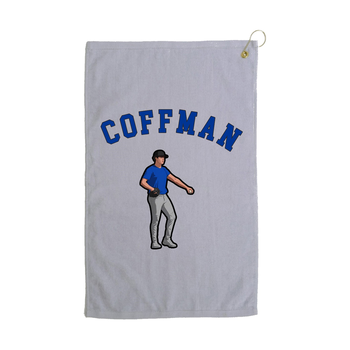 Golf Towel — Shirsey Arch in Grey
