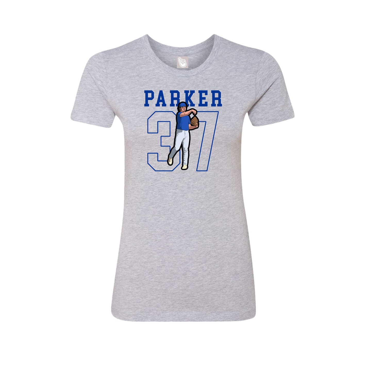 Fitted Women's Tee — Shirsey in Grey