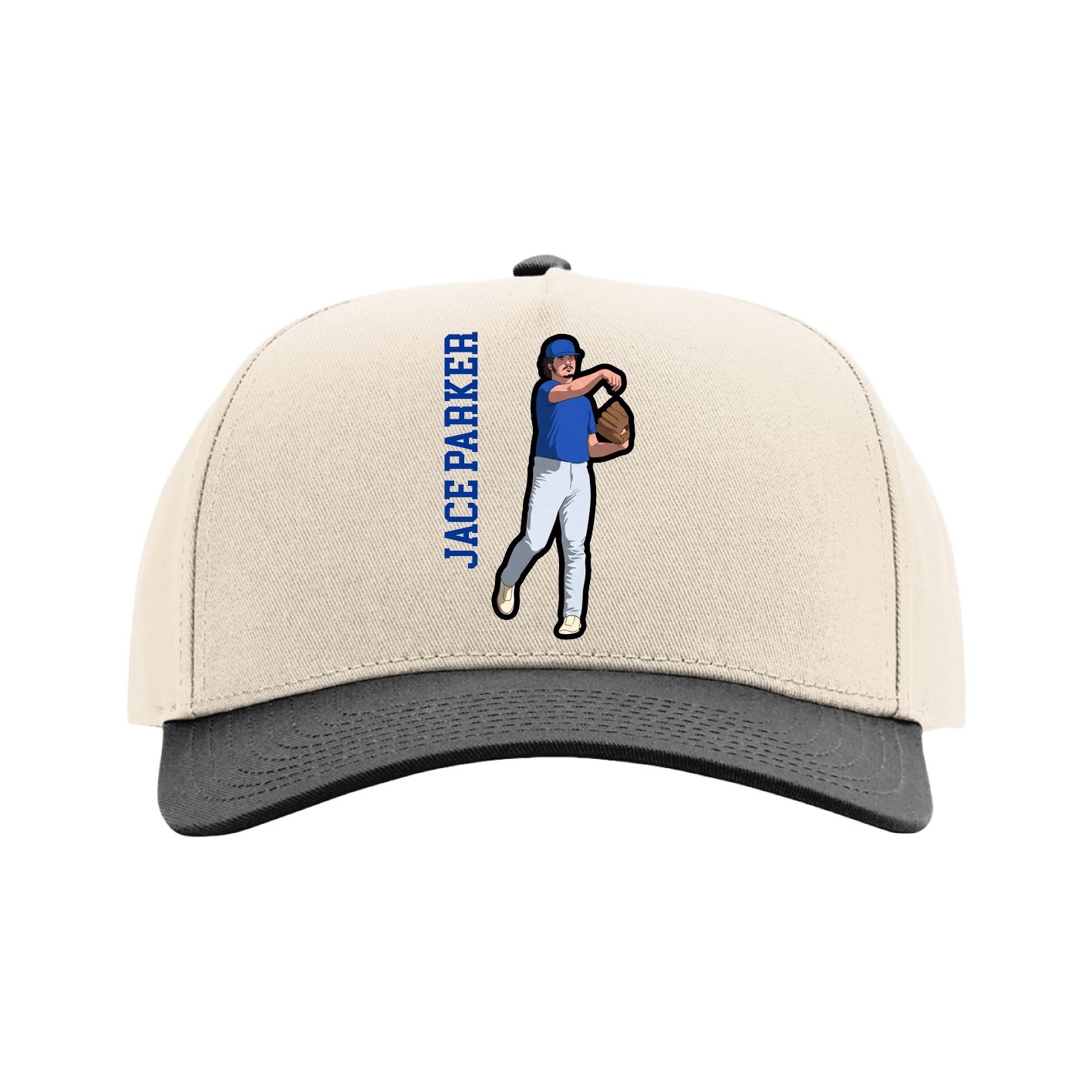 Full Fabric Five-Panel Champ Cap