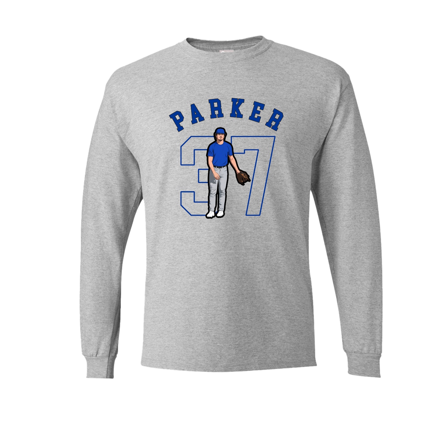 Long Sleeve Tee — Shirsey Arch in Grey