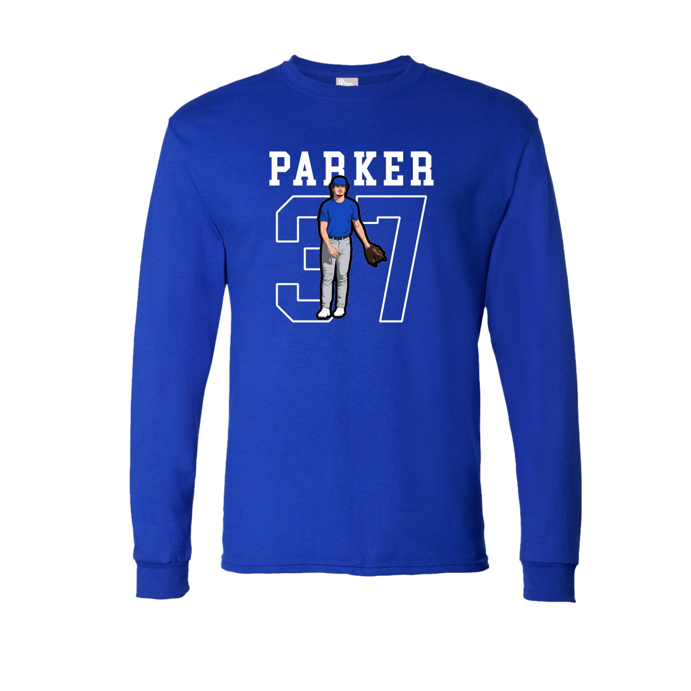 Long Sleeve Tee — Shirsey in Royal
