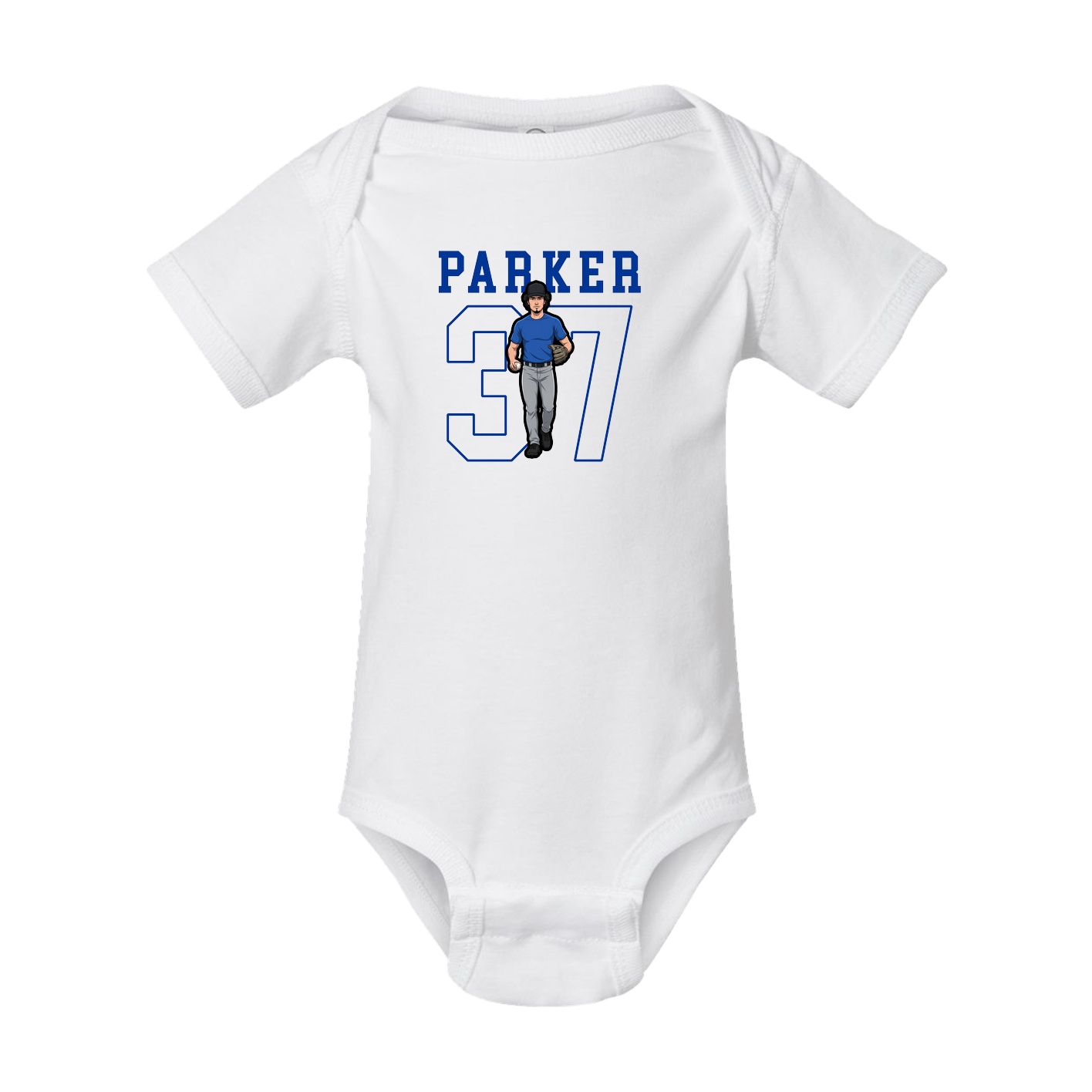 Baby Onesie — Shirsey in White