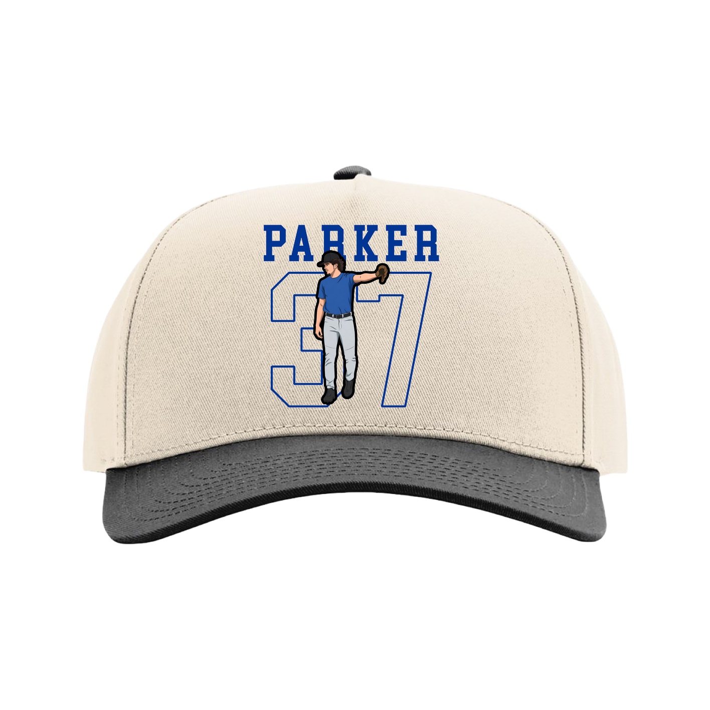 Full Fabric Five-Panel Champ Cap