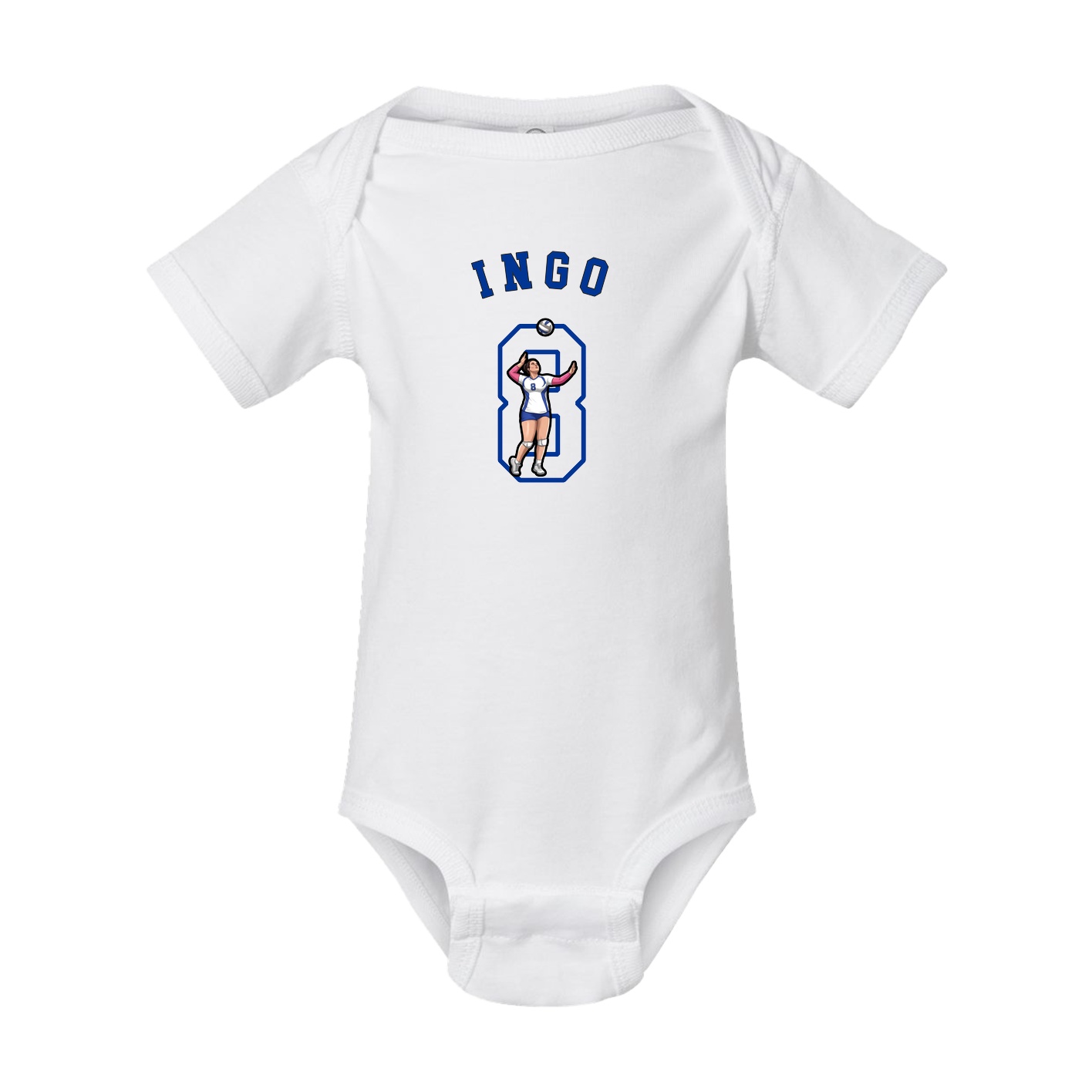 Baby Onesie — Shirsey Arch in White
