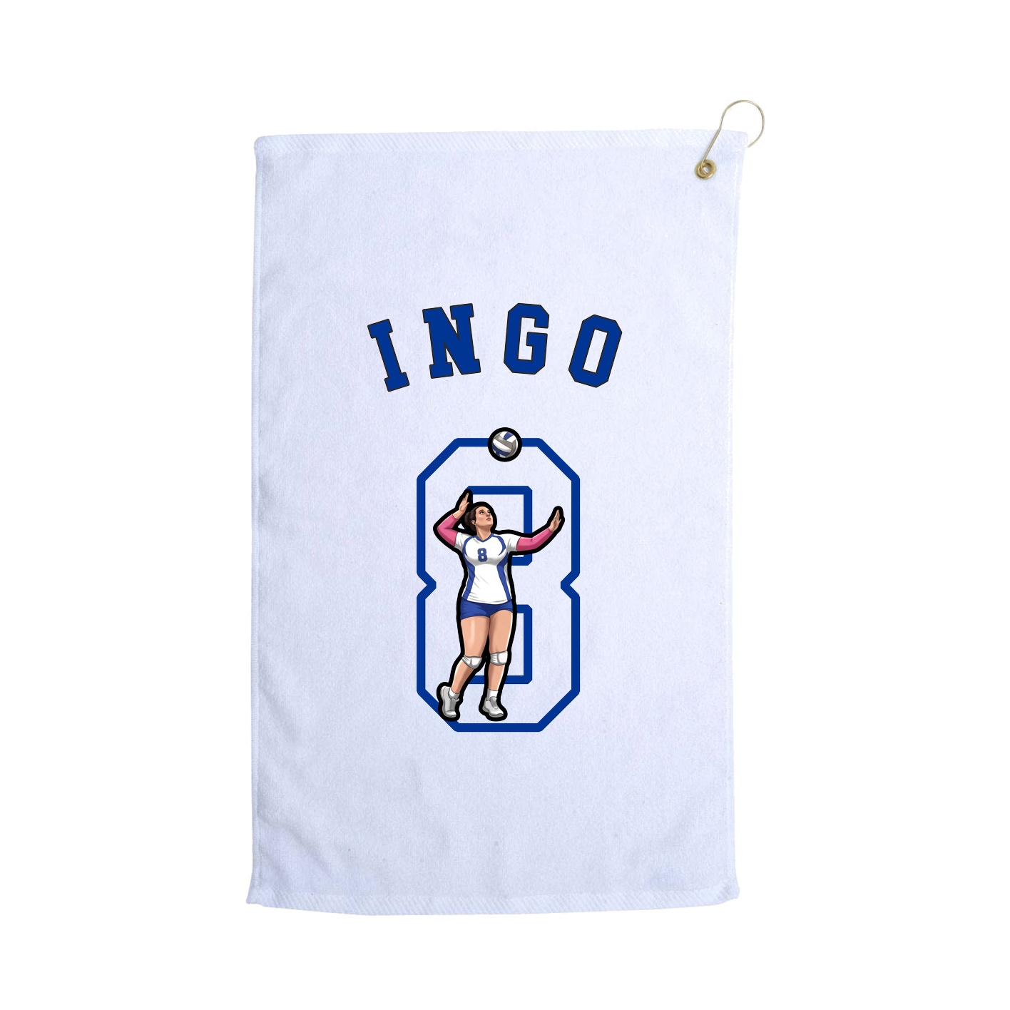 Terry Velour Golf Towel