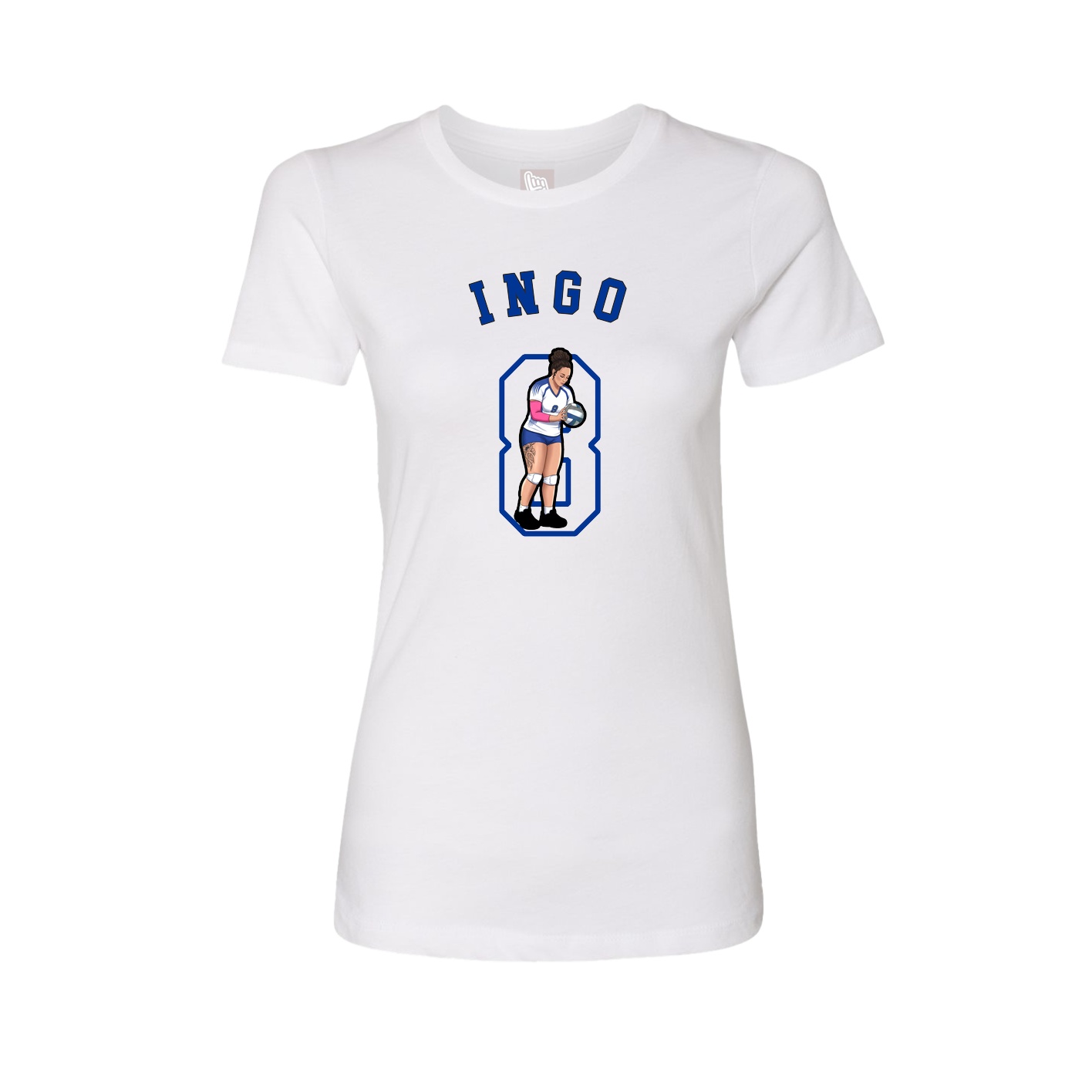 Womens Tee — Shirsey Arch in White