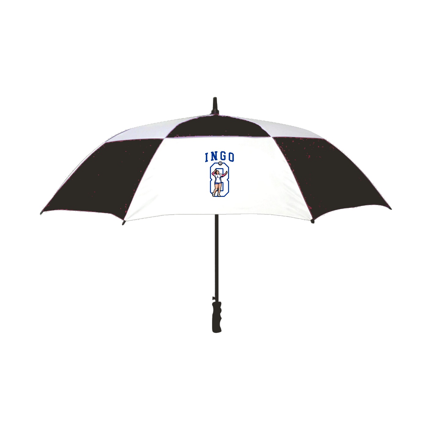 60" Vented Fiberglass Shaft Golf Umbrella