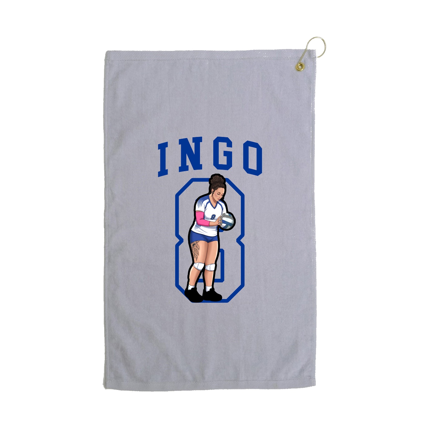 Golf Towel — Shirsey in Grey