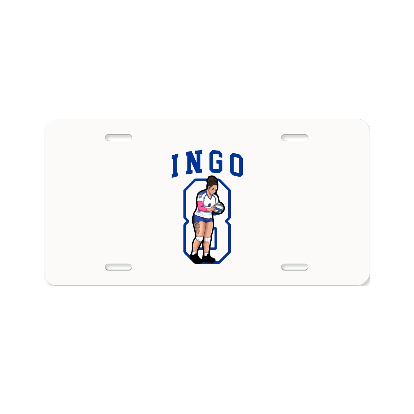 Aluminum License Plate