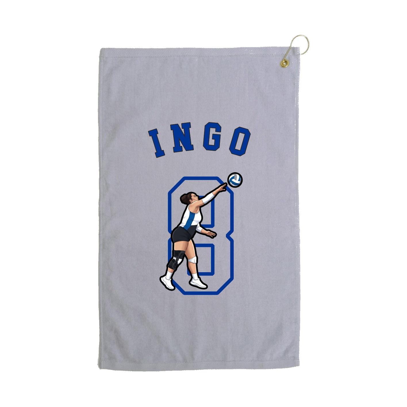 Golf Towel — Shirsey Arch in Grey