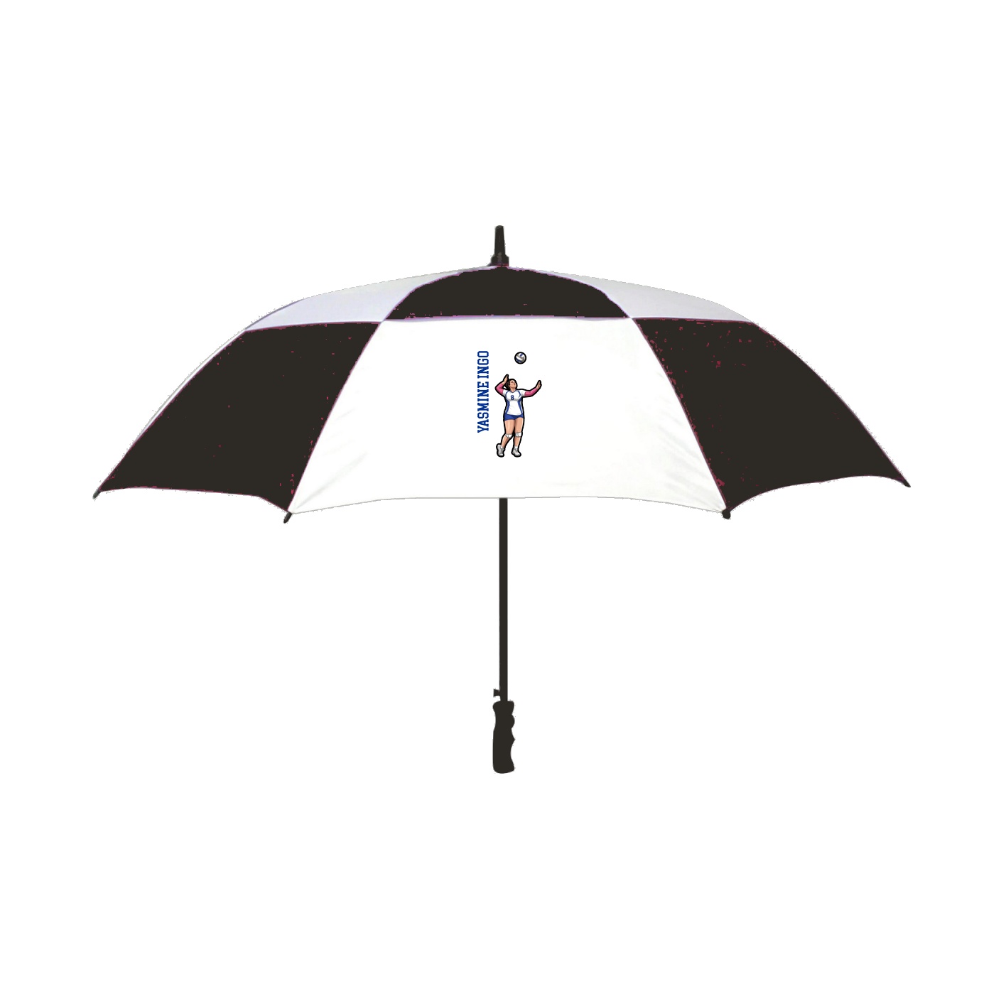 60" Vented Fiberglass Shaft Golf Umbrella