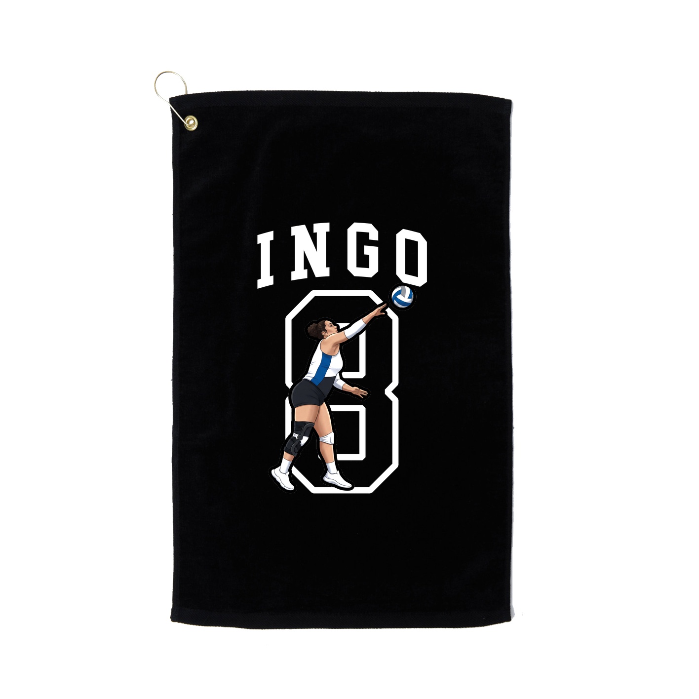 Golf Towel — Shirsey in Black