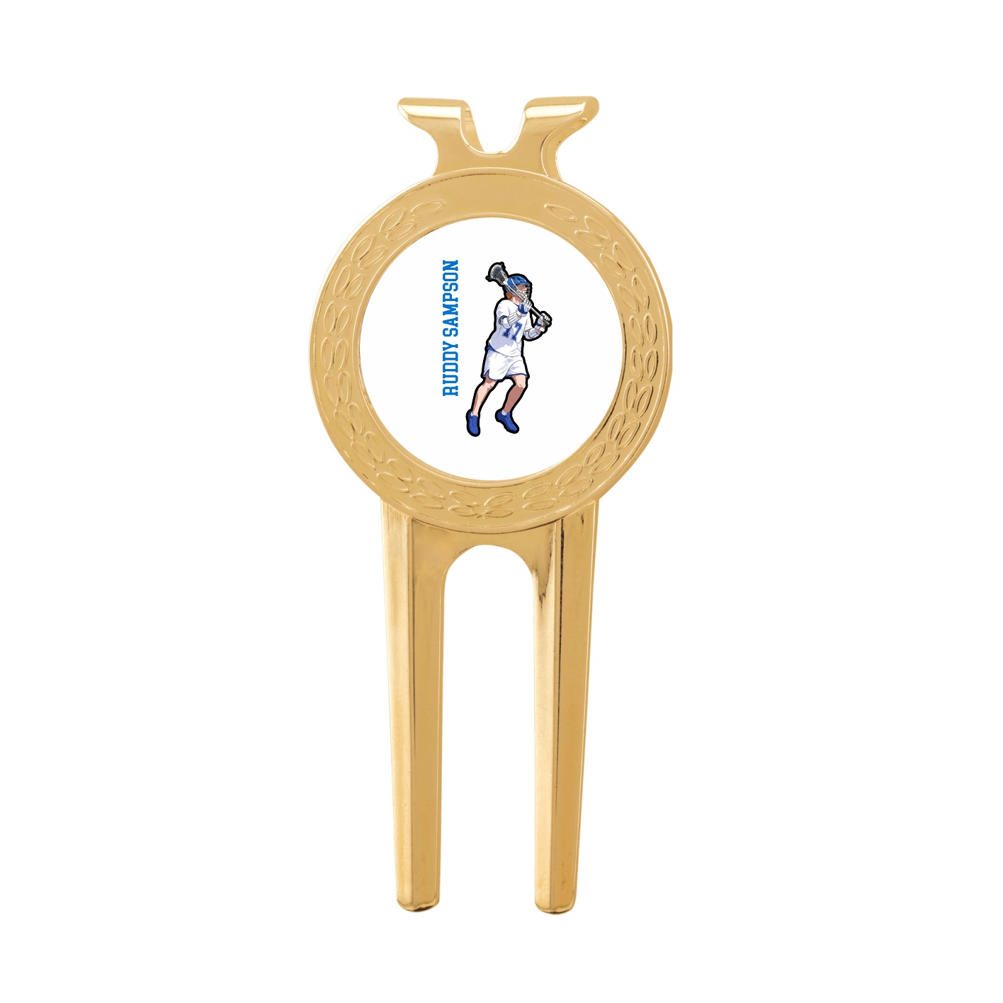 Divot Tool with Ball Marker — Name Vertical in Classic