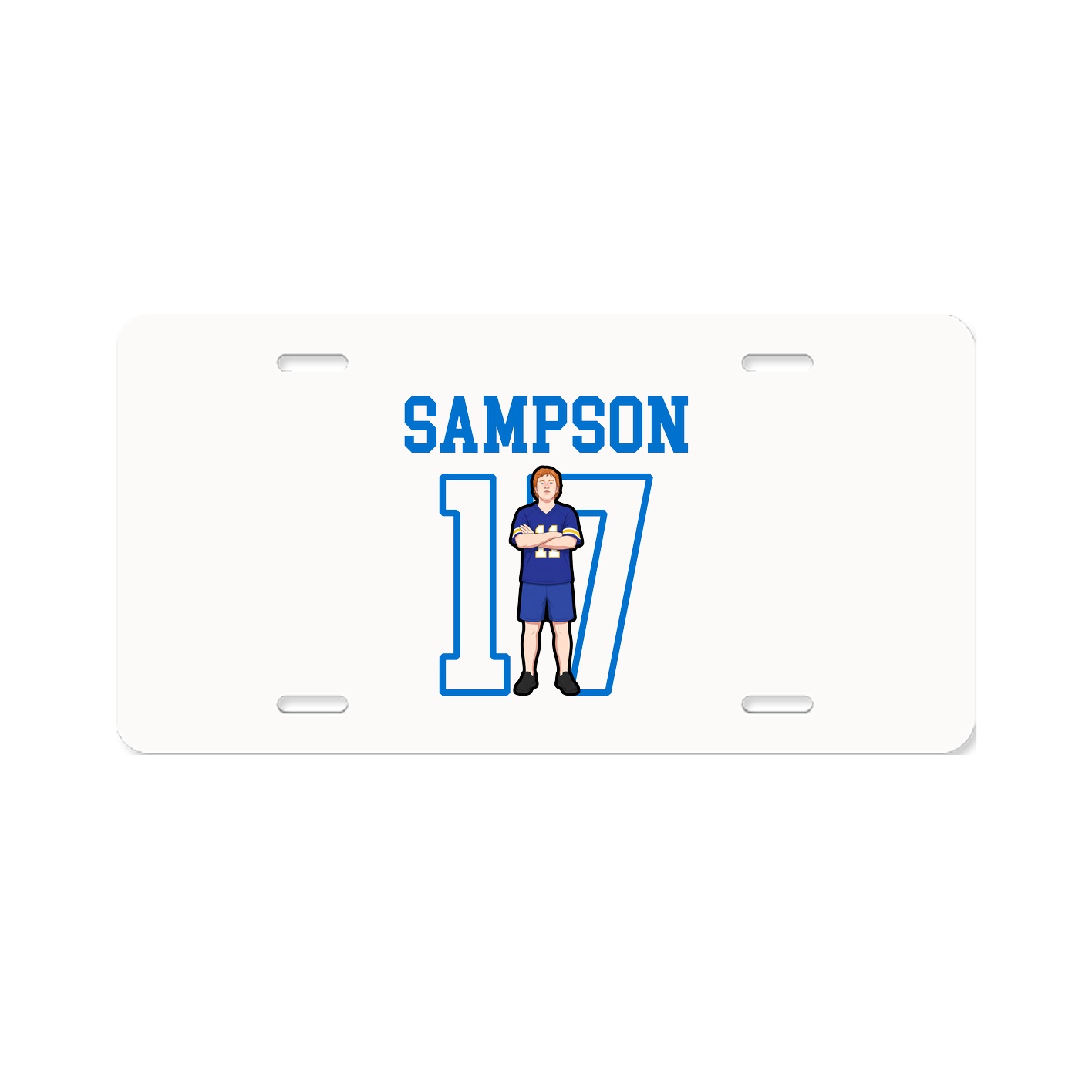 License Plate — Shirsey in Classic